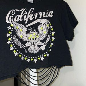 Vintage black shirt with “California”